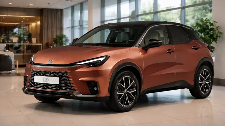 Toyota зарегистрировала патент на кроссовер Lexus LBX для продаж в России