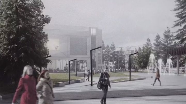 Как изменится Советская площадь в Пушкино: Новые фонтаны, дорожки, качели