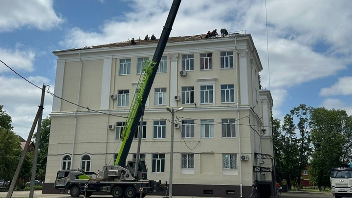 Почти все дети, пострадавшие при падении крыши в школе №29 Краснодара, выписаны из больниц