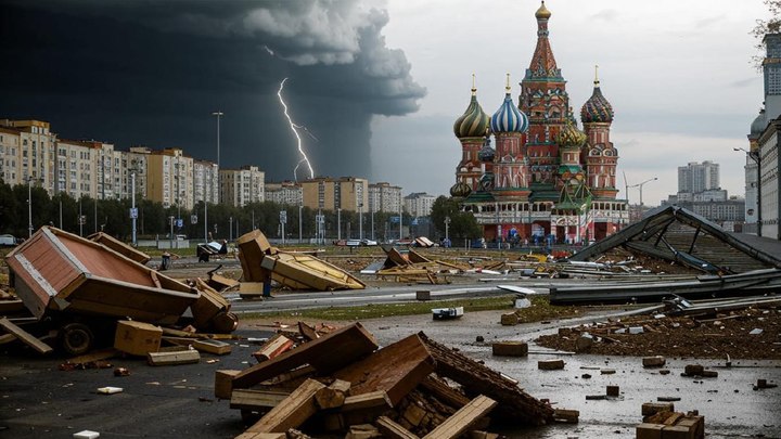 На Москву идут ливни, град и смерч: Синоптики предупредили, когда ждать максимальный удар