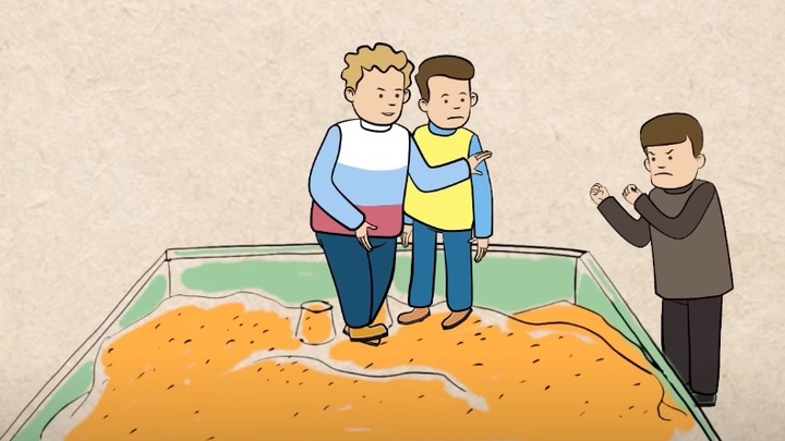 Покажите это своим детям: Спецоперация России на Украине за три минуты