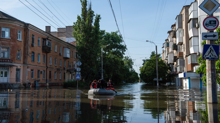 Скорость течения Днепра после подрыва Каховской ГЭС выросла в 10 раз