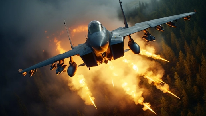 Удар по Армавиру. Горит русский истребитель. Киев принялся за старое