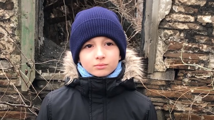 Россия, защити! 8-летний мальчик из Донбасса обратился к русским