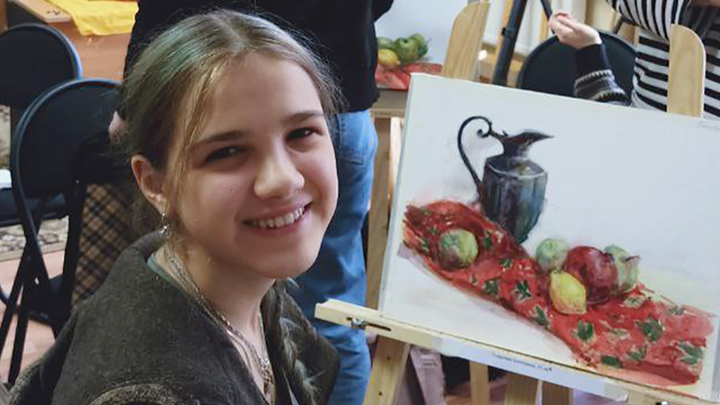 Собянин: На выставочных площадках Москвы разместили работы юных столичных художников