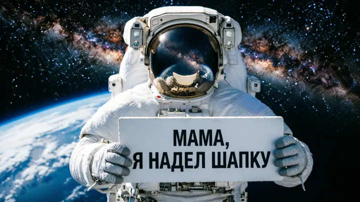 Русский космонавт послал душевный сигнал на Землю