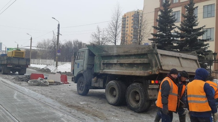 В центре Челябинска ограничили движение до 6 февраля