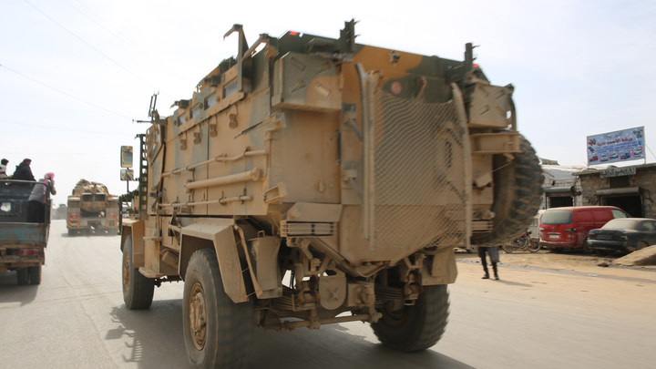 Турок разбомбили в Сирии, уничтожив военную технику - Русская весна