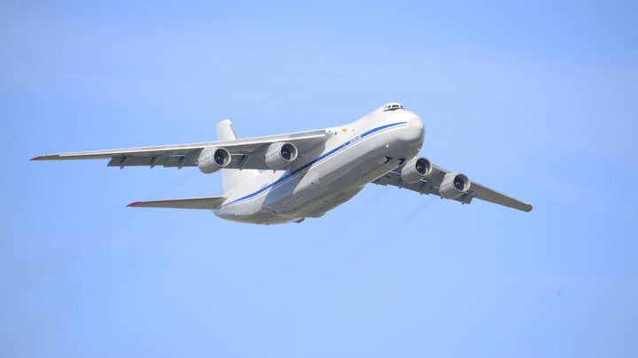 ЧП с самолётом АН-124 в аэропорту Новосибирска: Подробности инцидента