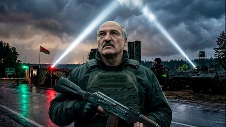 Знаковое фото: Лукашенко доносит в голову Зеленскому правду