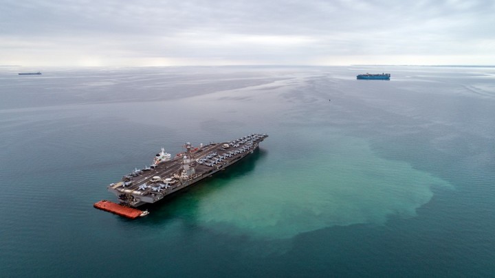 Штаты послали мощный сигнал авианосцем. Но это больше не работает
