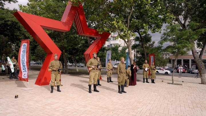В Новороссийске торжественно открыли сквер 75-летия Победы