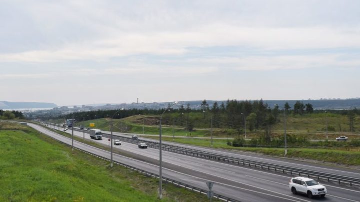 В Самарской области на трассе М-5 у Жигулевской горы полностью открыто движение