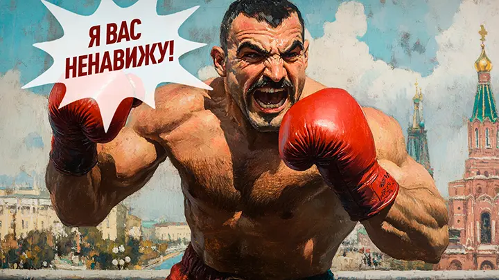 У Арарата нервы не выдержали. Кричал про убийство русских, пока за спиной не встала новая армия