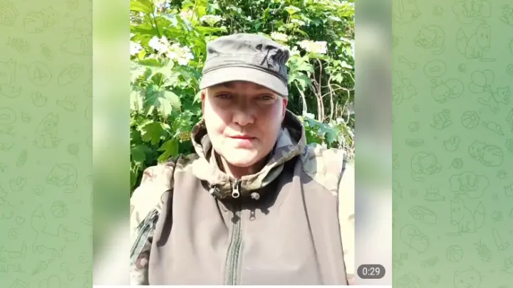 Летчица ВСУ Савченко записала видео с опровержением своей гибели