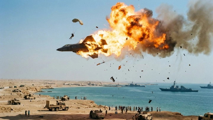 Иранский F-5 прорвал ПВО США и разбомбил базу в Кувейте чугунными бомбами