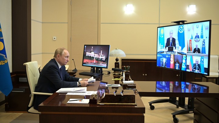 Путин рассказал о будущем военного контингента ОДКБ в Казахстане
