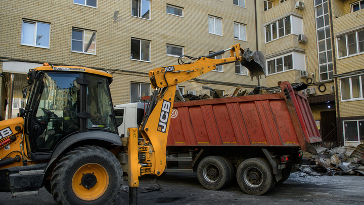 В сгоревшей 8-этажке по улице Российской Краснодара приступят к восстановлению подъездов