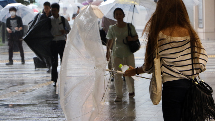 Японцев эвакуируют из-за сильных дождей