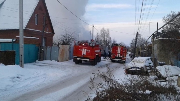 В Челябинской области в горящем доме погиб ребёнок