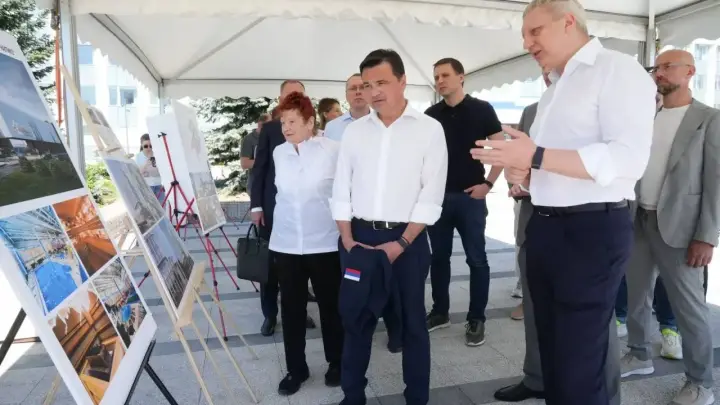 Реконструкцию Центральной площади в Одинцове завершат осенью 2026 года