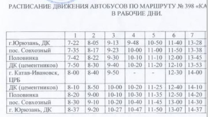 В Юрюзани из-за пандемии остался один водитель междугороднего автобуса