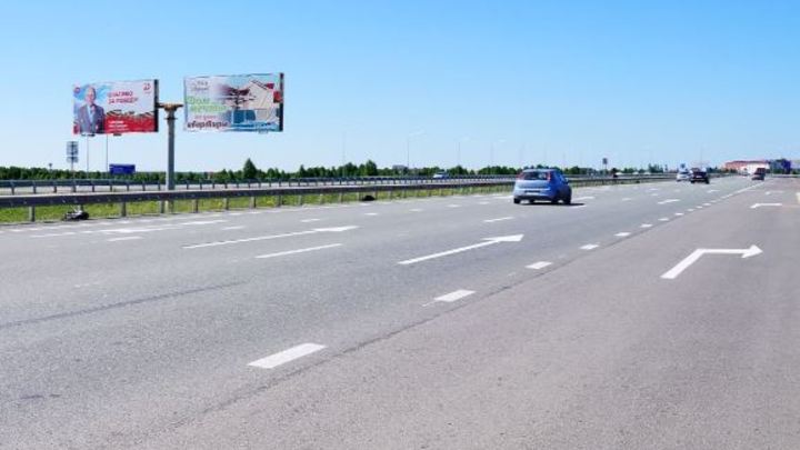 В Челябинске открыли выездную дорогу после ремонта