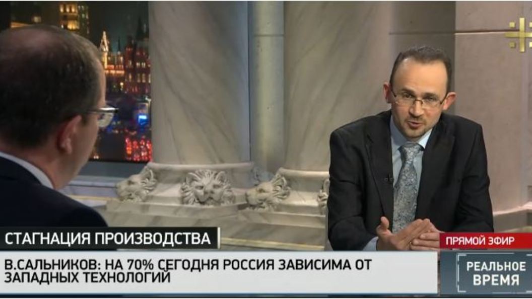 Сальников: Индекс промышленного производства растет на 0,3 процента в месяц Сальников: Индекс промышленного производства растет на 0,3 процента в месяц