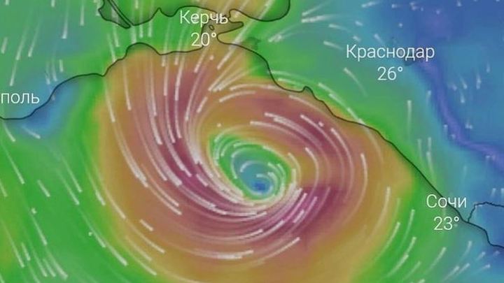 Метеорологи опровергают надвигающийся на Черноморское побережье тропический тайфун