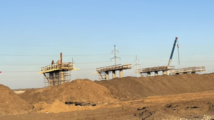 На трассе М-5 под Самарой изменится схема движения в связи со строительство развязки