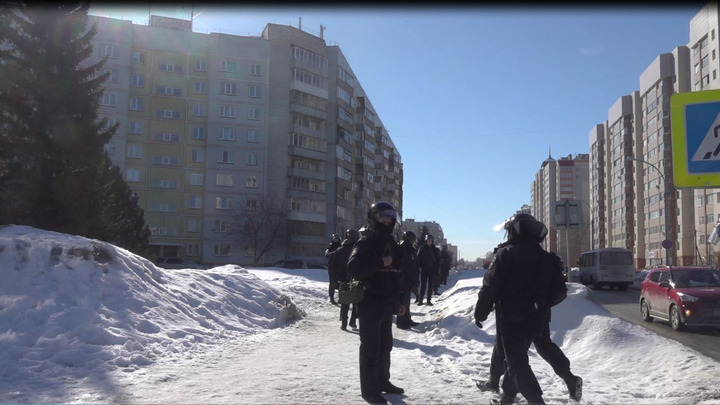 В посёлке Краснообск под Новосибирском прошли учения по предотвращению теракта
