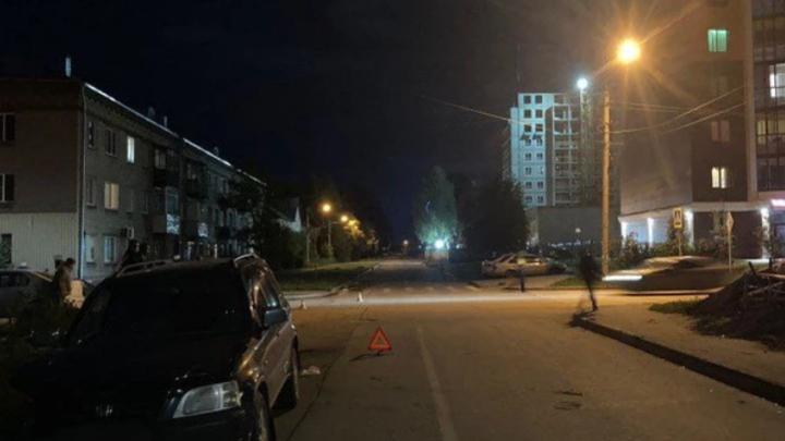 В Новосибирске грудной ребёнок и мужчина пострадали в ДТП