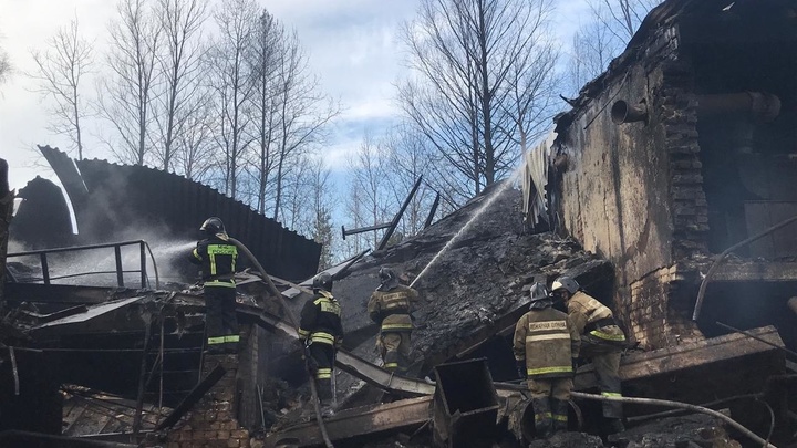 Пожар на заводе под Рязанью: появилось видео момента взрыва