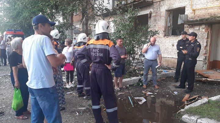 В Канске в пятиэтажном жилом доме взорвался бытовой газ