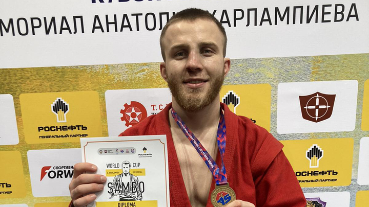 Спортсмен из Нижегородской области завоевал золото на Кубке мира по самбо