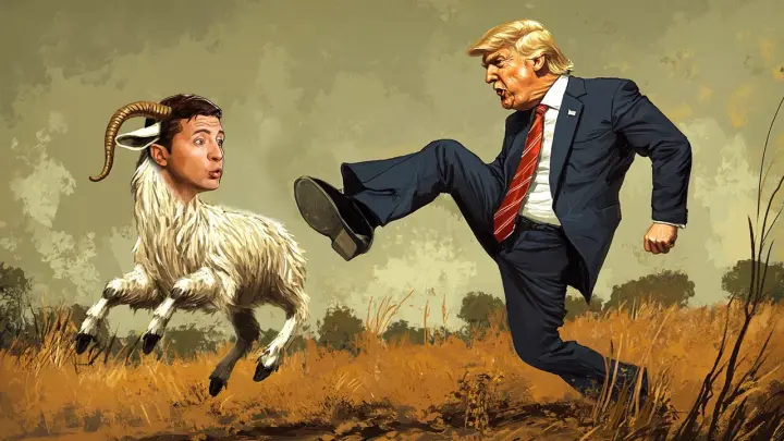 Видеть тебя не могу. Побег Трампа от Зеленского и травля Ермака - итог подвёл Рожин: Открыто полощут