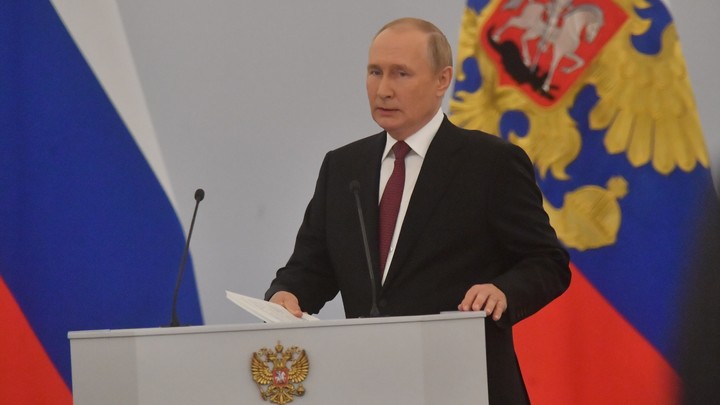 Путин завершил выступление на Валдае анекдотом про Европу