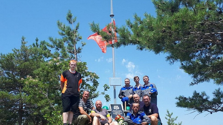 В Северском районе установили памятник погибшим в ВОВ