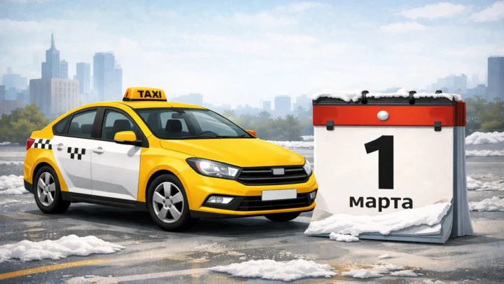 С 1 марта в России вводятся новые требования к автомобилям для работы в такси