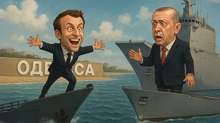 Началась битва за Одессу: Макрон решился на чистое безумие, но тут же передумал. А не надо было злить Москву