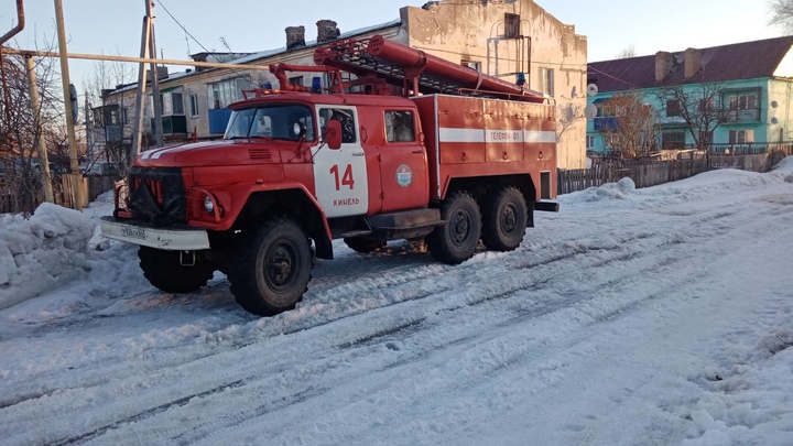 В Кинельском районе произошел пожар с тремя погибшими