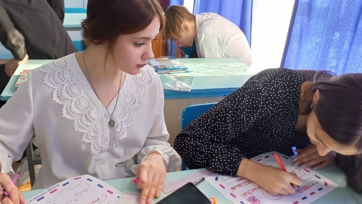 Забайкальские школьники отправили письма со сверстниками в 21 город России