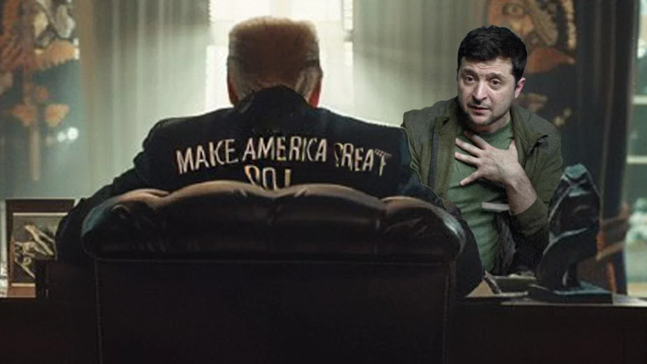 Это особенный визит: Зеленский записал обращение с борта самолёта по пути в США