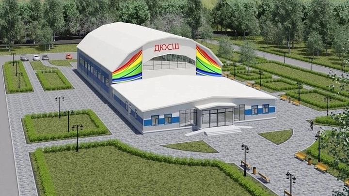 В Карпогорах возводят модульный ФОК