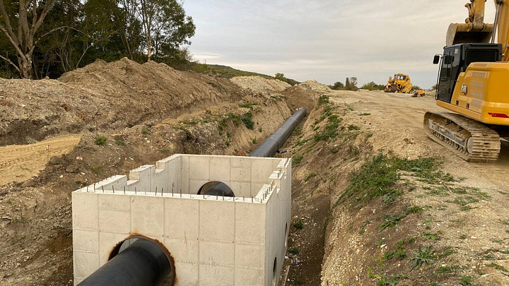 В Новороссийске предупредили об отключении воды на два дня из-за реконструкции трубопровода