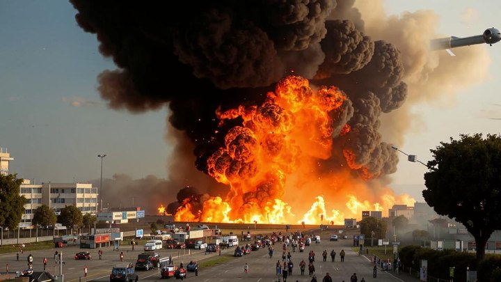 Таких ударов не было за всю СВО: Километровые столбы огня в Одессе - Искандеры, Х-59 и ФАБы били одновременно. Уничтожен важнейший мост