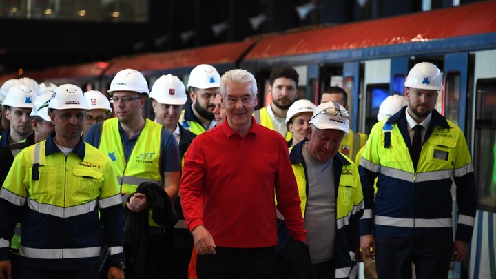 Сергей Собянин открыл новую станцию метро Потапово