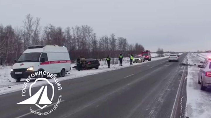 Три человека погибли в снежном ДТП под Челябинском