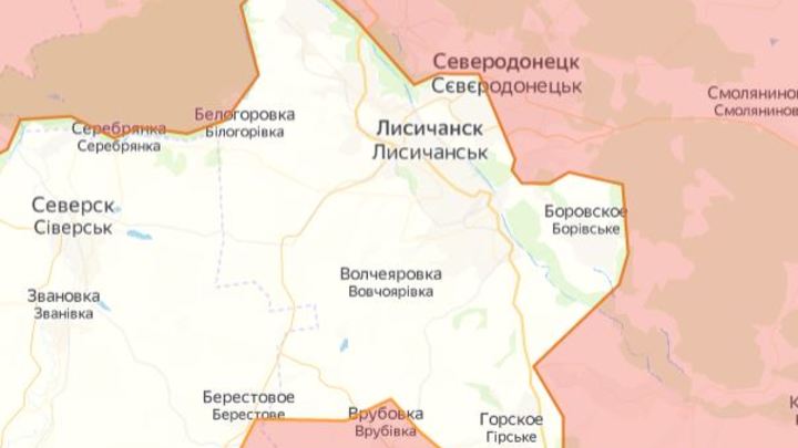 Карта боевых действий на Украине 21 июня: продолжаются обстрелы Донецка