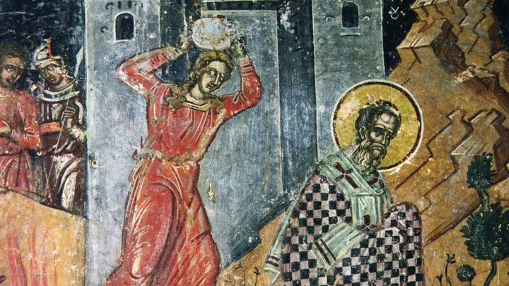 Озверевшие ариане убили старца. Священномученик Ипатий Гангрский. Церковный календарь на 13 апреля
